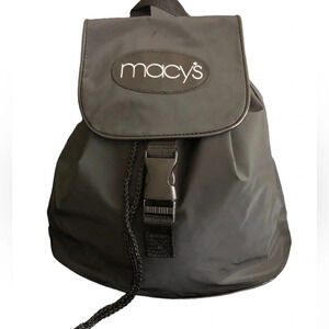 Brand New Black Macy's Backpack